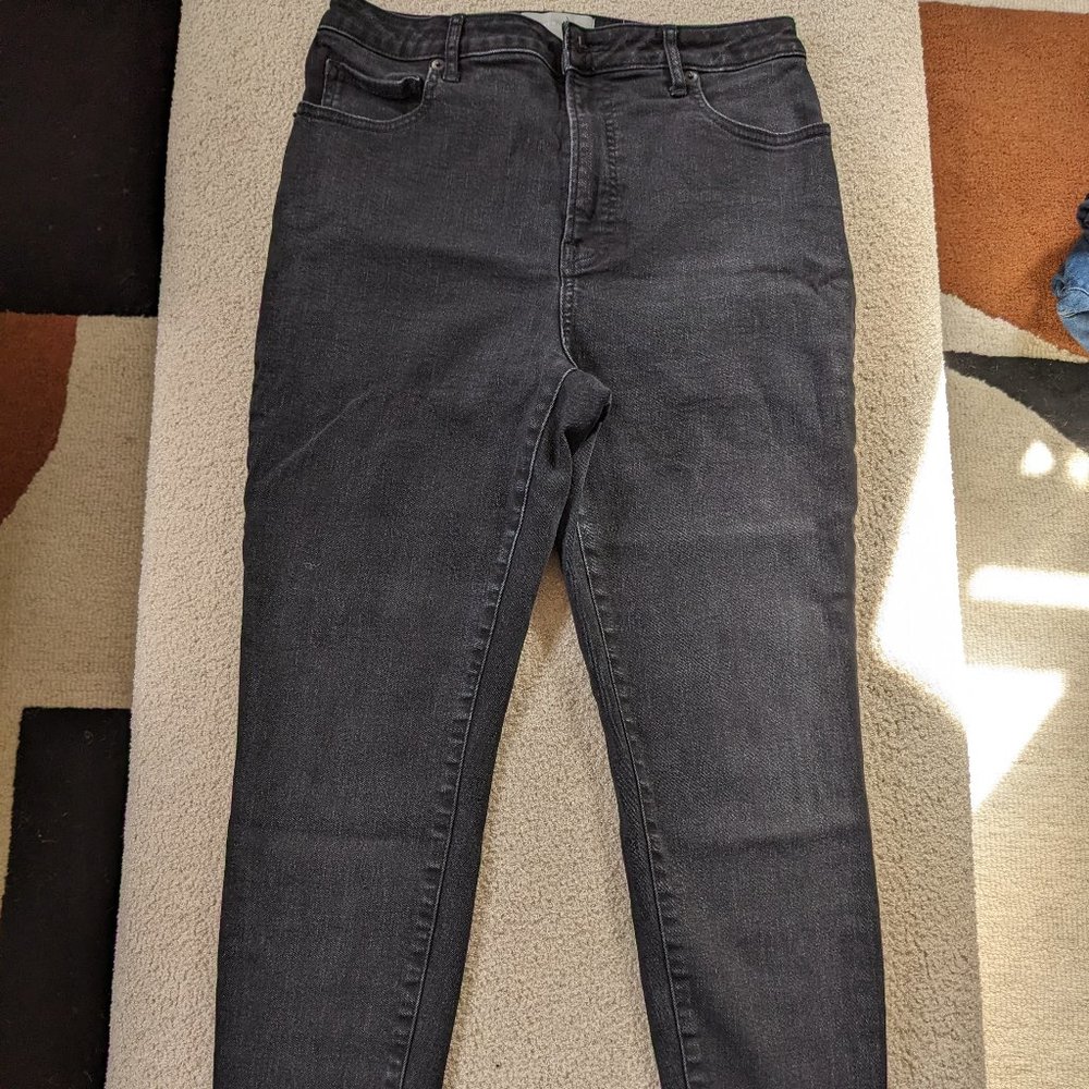 everlane curvy high rise skinny jean 31 crop